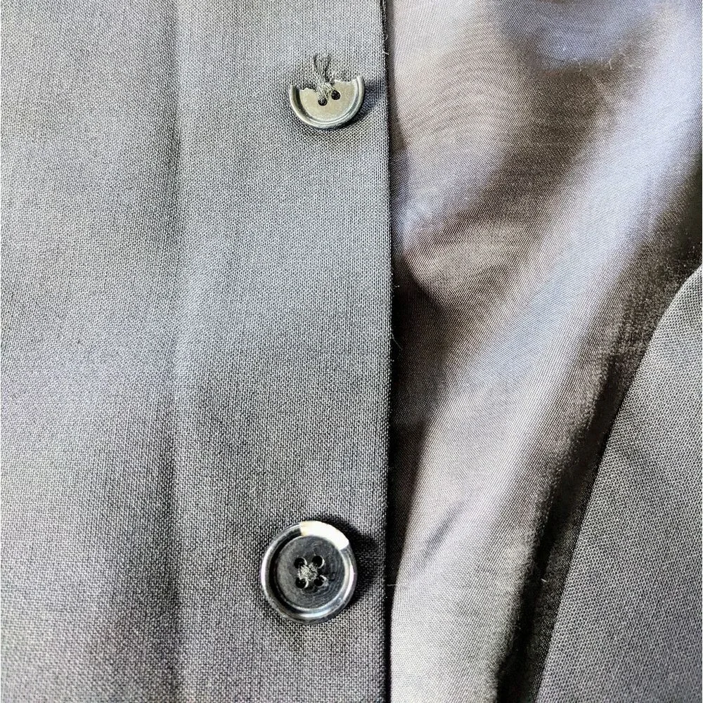 Brooks Brothers Suit Jacket 50R Black Men's Office Corporate Work